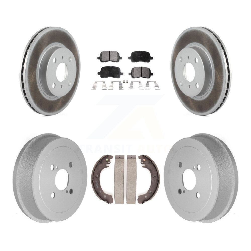 Coated Disc Rotors and Ceramic Brake Pads Kit-KGT-102523 - Kit.bestparts.ca