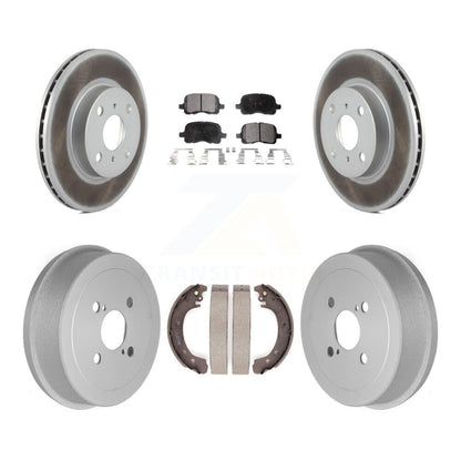 Coated Disc Rotors and Ceramic Brake Pads Kit-KGT-102523 - Kit.bestparts.ca
