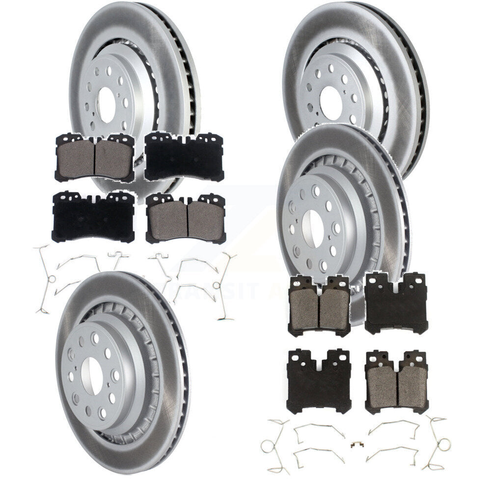 Disc Rotors and Ceramic Brake Pads Kit-KGT-102581 - Kit.bestparts.ca Kit.bestparts.ca