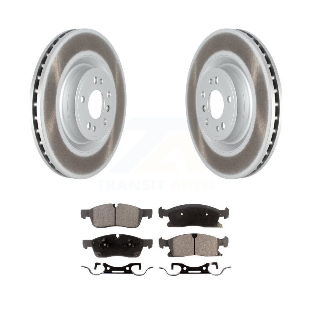 Disc Rotors and Ceramic Brake Pads Kit-KGT-102609 - Kit.bestparts.ca