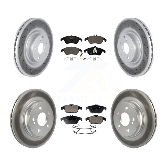 coated disc rotors and ceramic brake pads-kgt-102623 - Kit.bestparts.ca