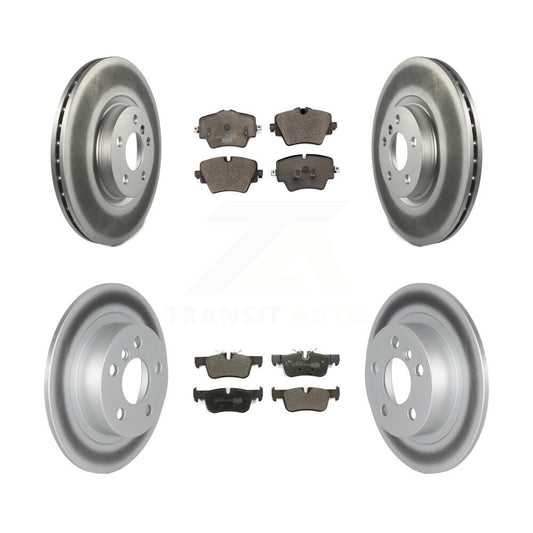 Coated Disc Rotors and Ceramic Brake Pads Kit-KGT-102633 - Kit.bestparts.ca