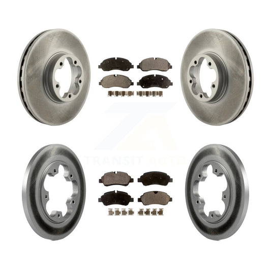 Coated Disc Rotors and Ceramic Brake Pads Kit-KGT-102635 - Kit.bestparts.ca