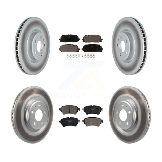 Coated Disc Rotors and Ceramic Brake Pads Kit-KGT-102640 - Kit.bestparts.ca