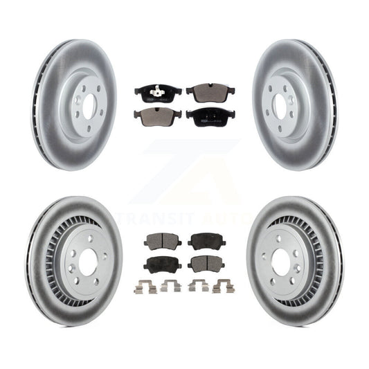 Coated Disc Rotors and Ceramic Brake Pads Kit-KGT-102645 - Kit.bestparts.ca