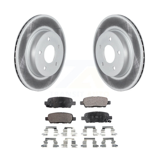 Disc Rotors and Ceramic Brake Pads Kit-KGT-102671 - Kit.bestparts.ca