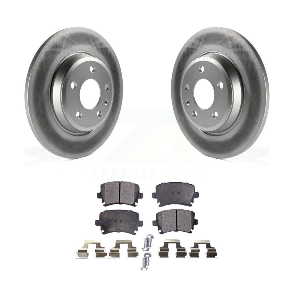 Coated Disc Rotors and Ceramic Brake Pads Kit-KGT-102693 - Kit.bestparts.ca