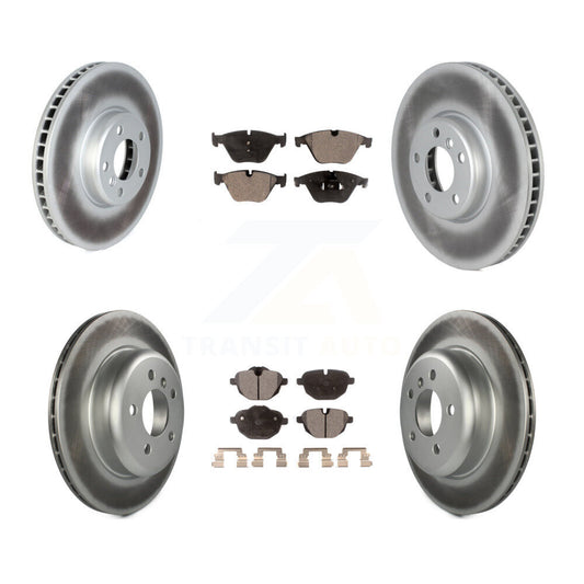 Coated Disc Rotors and Ceramic Brake Pads Kit-KGT-102706 - Kit.bestparts.ca