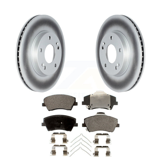 Disc Rotors and Ceramic Brake Pads Kit-KGT-102727 - Kit.bestparts.ca