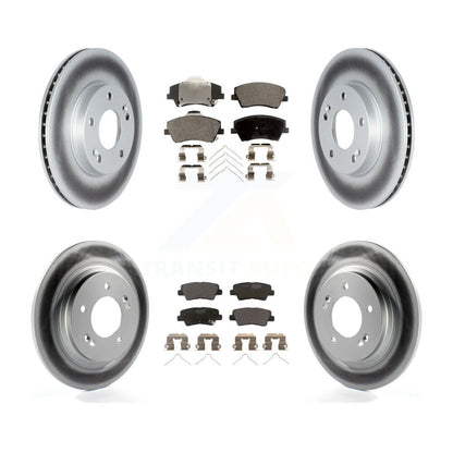 Coated Disc Rotors and Ceramic Brake Pads Kit-KGT-102746 - Kit.bestparts.ca
