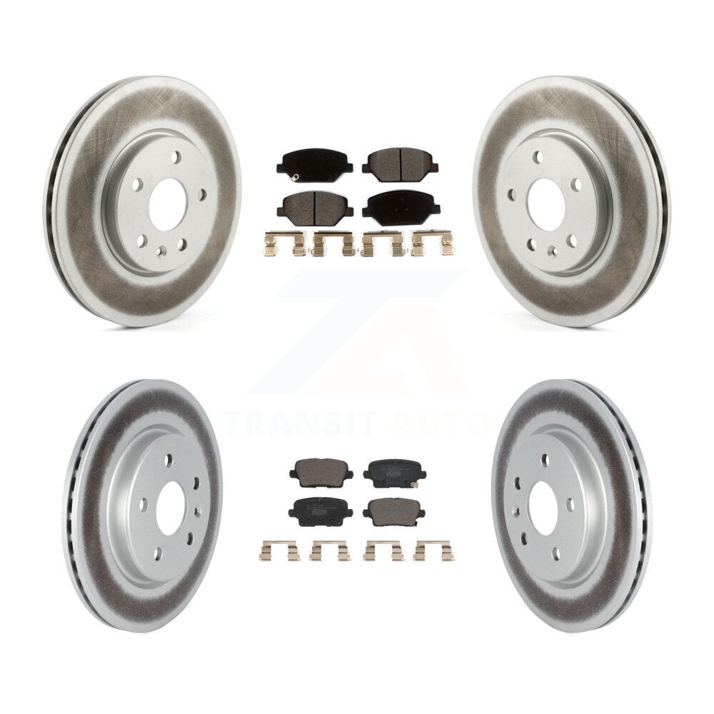 Disc Rotors and Ceramic Brake Pads Kit-KGT-102781 - Kit.bestparts.ca Kit.bestparts.ca