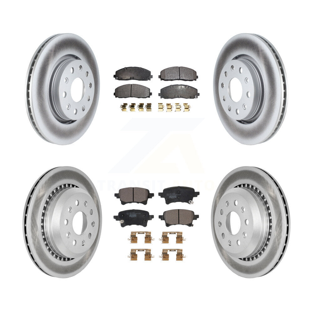 Disc Rotors and Ceramic Brake Pads Kit-KGT-102783 - Kit.bestparts.ca