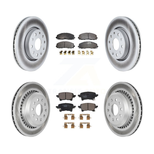 Disc Rotors and Ceramic Brake Pads Kit-KGT-102783 - Kit.bestparts.ca
