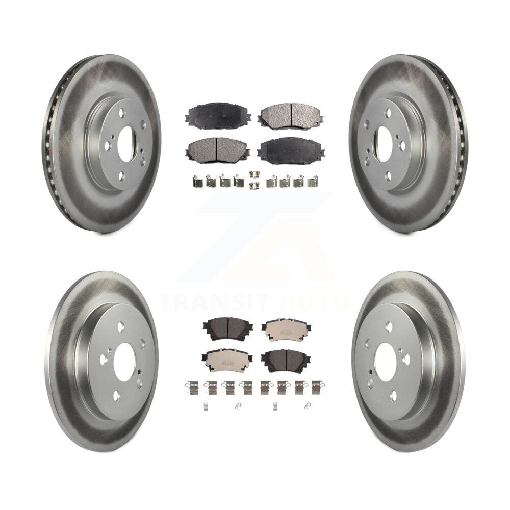 Disc Rotors and Ceramic Brake Pads Kit-KGT-102787 - Kit.bestparts.ca