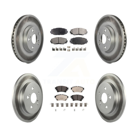 Disc Rotors and Ceramic Brake Pads Kit-KGT-102787 - Kit.bestparts.ca