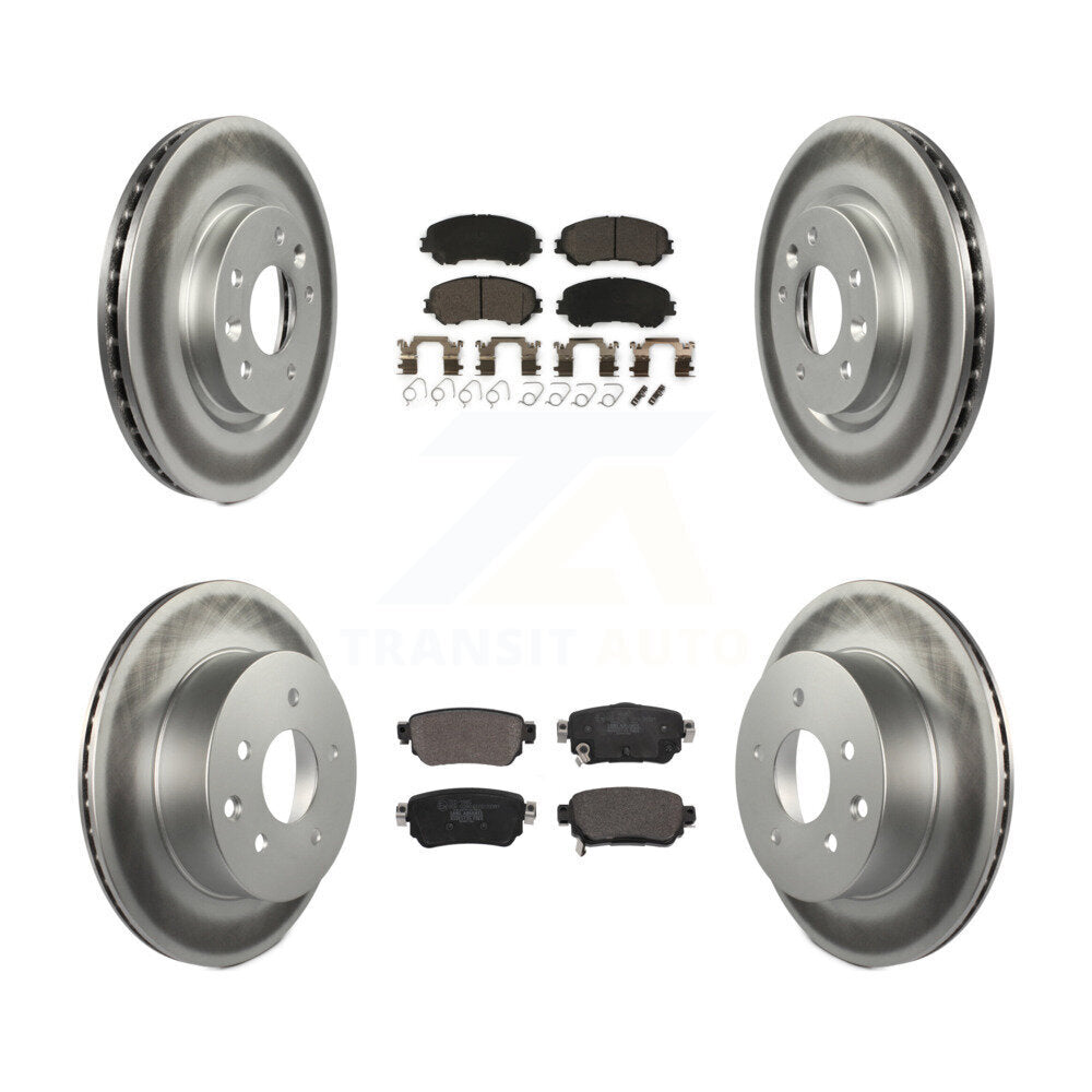 Disc Rotors and Ceramic Brake Pads Kit-KGT-102792 - Kit.bestparts.ca Kit.bestparts.ca