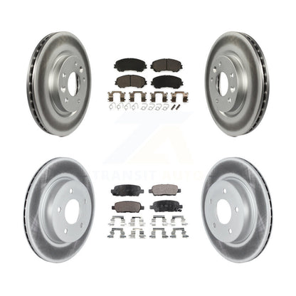 Coated Disc Rotors and Ceramic Brake Pads Kit-KGT-102793 - Kit.bestparts.ca