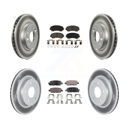 Coated Disc Rotors and Ceramic Brake Pads Kit-KGT-102793 - Kit.bestparts.ca