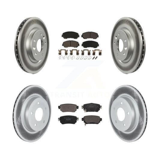 Coated Disc Rotors and Ceramic Brake Pads Kit-KGT-102794 - Kit.bestparts.ca