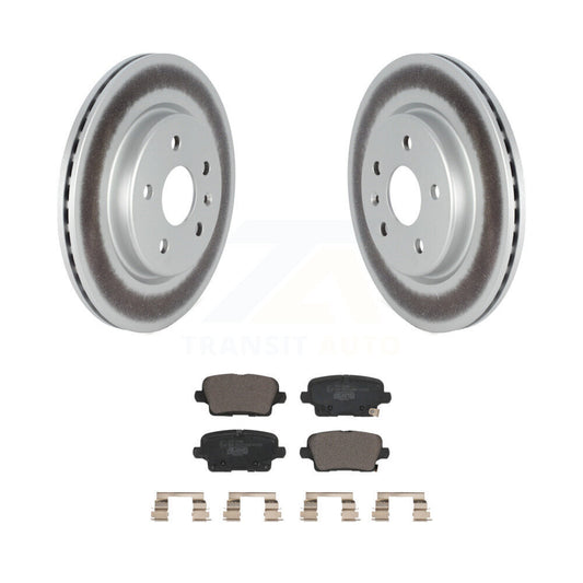 Coated Disc Rotors and Ceramic Brake Pads Kit-KGT-102800 - Kit.bestparts.ca