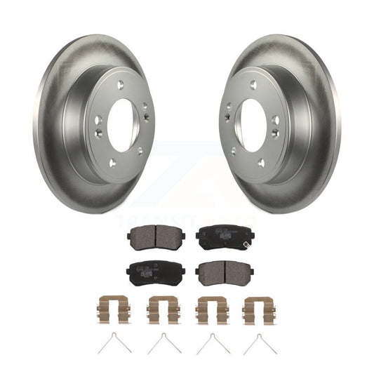 Coated Disc Rotors and Ceramic Brake Pads Kit-KGT-102805 - Kit.bestparts.ca