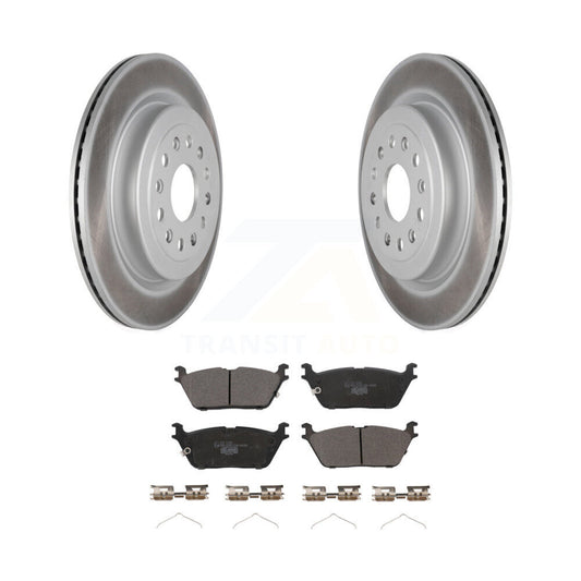 Coated Disc Rotors and Ceramic Brake Pads Kit-KGT-102813 - Kit.bestparts.ca