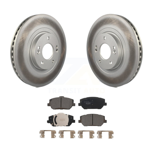 Coated Disc Rotors and Ceramic Brake Pads Kit-KGT-102817 - Kit.bestparts.ca