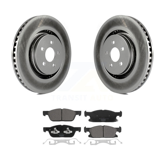 Coated Disc Rotors and Ceramic Brake Pads Kit-KGT-102819 - Kit.bestparts.ca