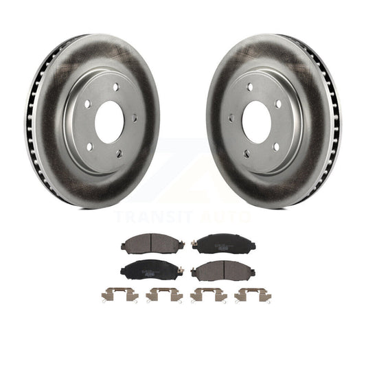 Coated Disc Rotors and Ceramic Brake Pads Kit-KGT-102833 - Kit.bestparts.ca