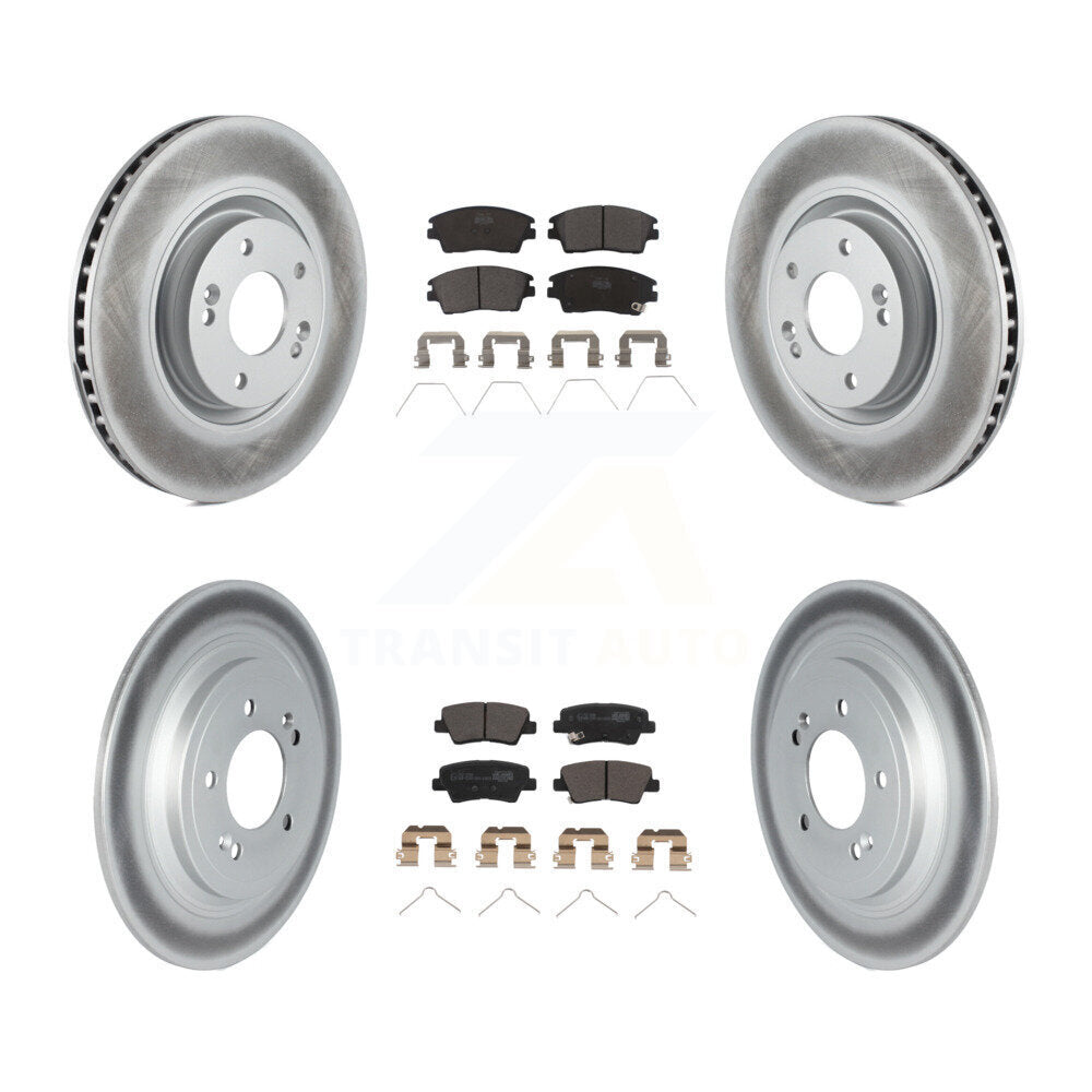 coated disc rotors and ceramic brake pads-kgt-102834 - Kit.bestparts.ca