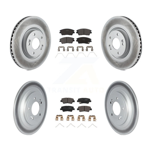 coated disc rotors and ceramic brake pads-kgt-102834 - Kit.bestparts.ca