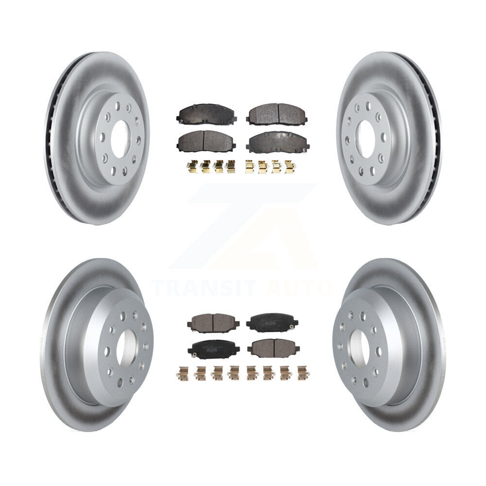 Disc Rotors and Ceramic Brake Pads Kit-KGT-102840 - Kit.bestparts.ca Kit.bestparts.ca