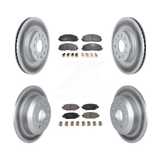 Disc Rotors and Ceramic Brake Pads Kit-KGT-102840 - Kit.bestparts.ca