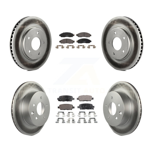 Disc Rotors and Ceramic Brake Pads Kit-KGT-102843 - Kit.bestparts.ca