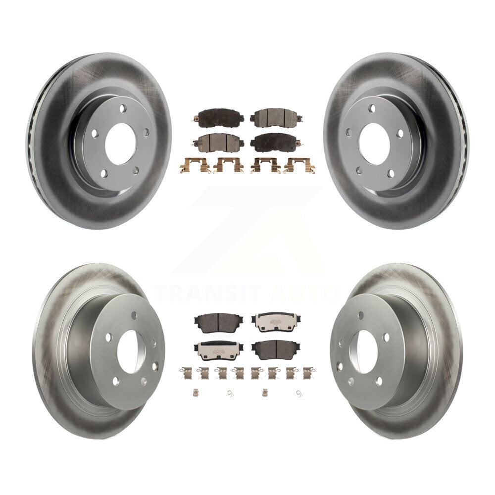 Disc Rotors and Ceramic Brake Pads Kit-KGT-102851 - Kit.bestparts.ca