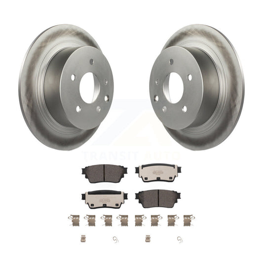 Coated Disc Rotors and Ceramic Brake Pads Kit-KGT-102860 - Kit.bestparts.ca
