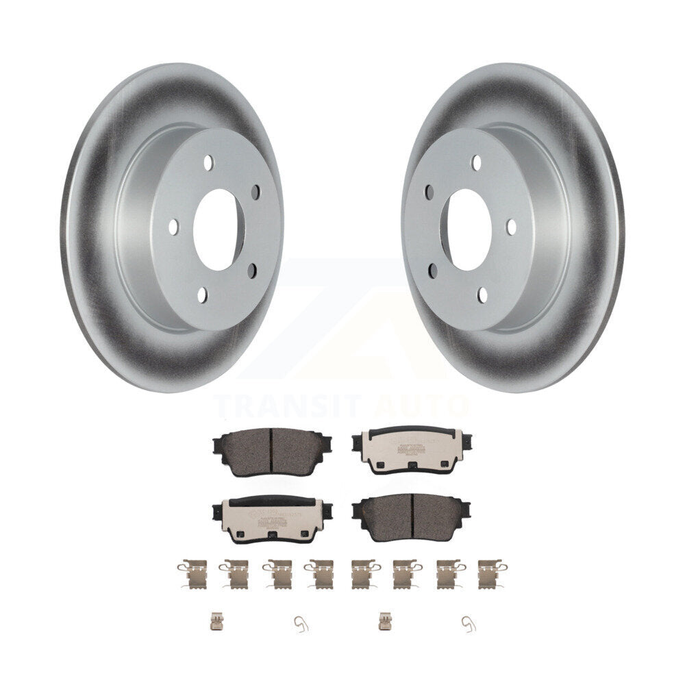 Disc Rotors and Ceramic Brake Pads Kit-KGT-102861 - Kit.bestparts.ca