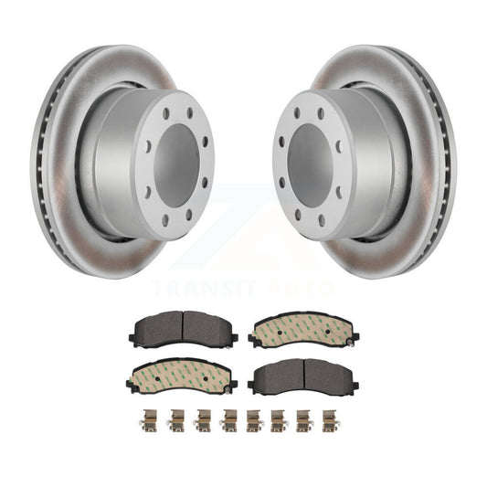 Coated Disc Rotors and Ceramic Brake Pads Kit-KGT-102864 - Kit.bestparts.ca