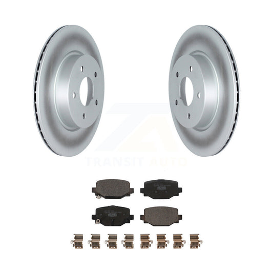 Coated Disc Rotors and Ceramic Brake Pads Kit-KGT-102865 - Kit.bestparts.ca