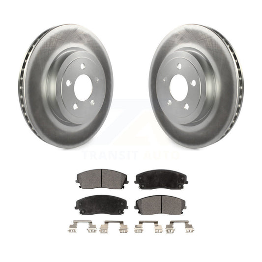Coated Disc Rotors and Ceramic Brake Pads Kit-KGT-102867 - Kit.bestparts.ca