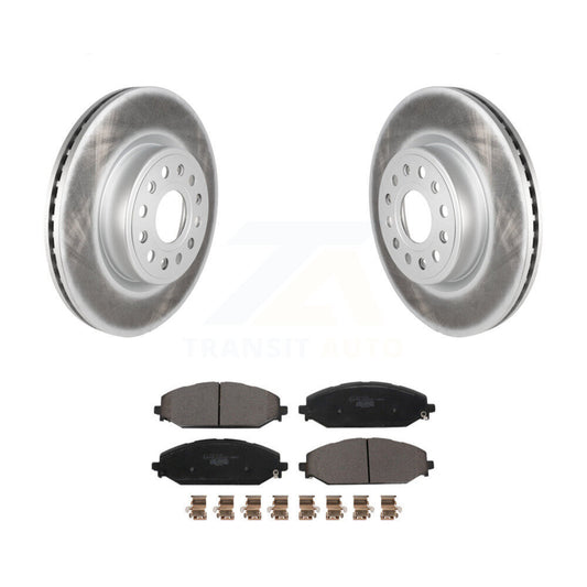Coated Disc Rotors and Ceramic Brake Pads Kit-KGT-102870 - Kit.bestparts.ca