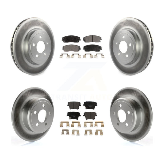Disc Rotors and Ceramic Brake Pads Kit-KGT-102873 - Kit.bestparts.ca