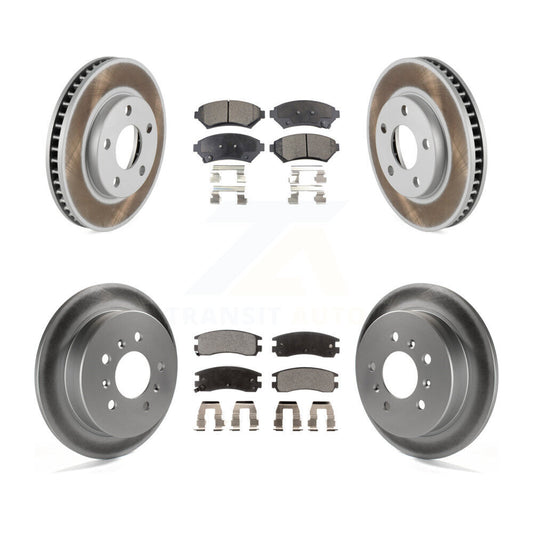 Disc Rotors and Ceramic Brake Pads Kit-KGT-102875 - Kit.bestparts.ca