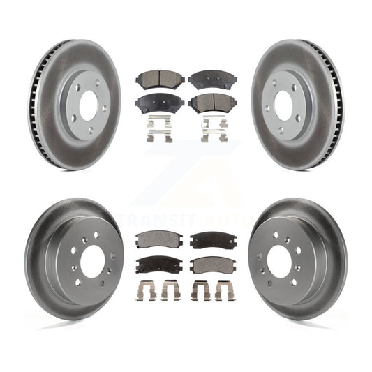 Disc Rotors and Ceramic Brake Pads Kit-KGT-102876 - Kit.bestparts.ca