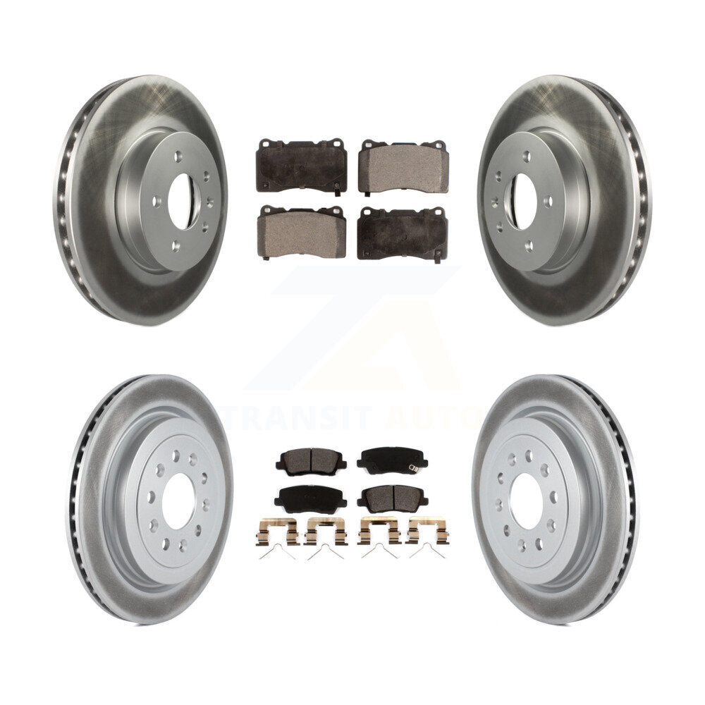 Disc Rotors and Ceramic Brake Pads Kit-KGT-102877 - Kit.bestparts.ca Kit.bestparts.ca
