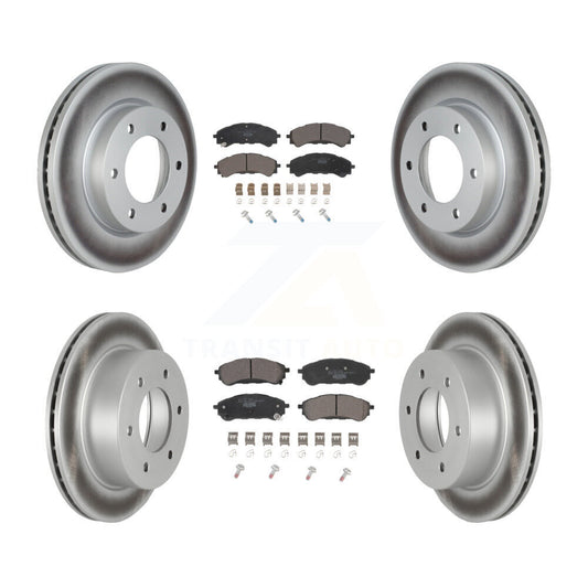 Disc Rotors and Ceramic Brake Pads Kit-KGT-102884 - Kit.bestparts.ca