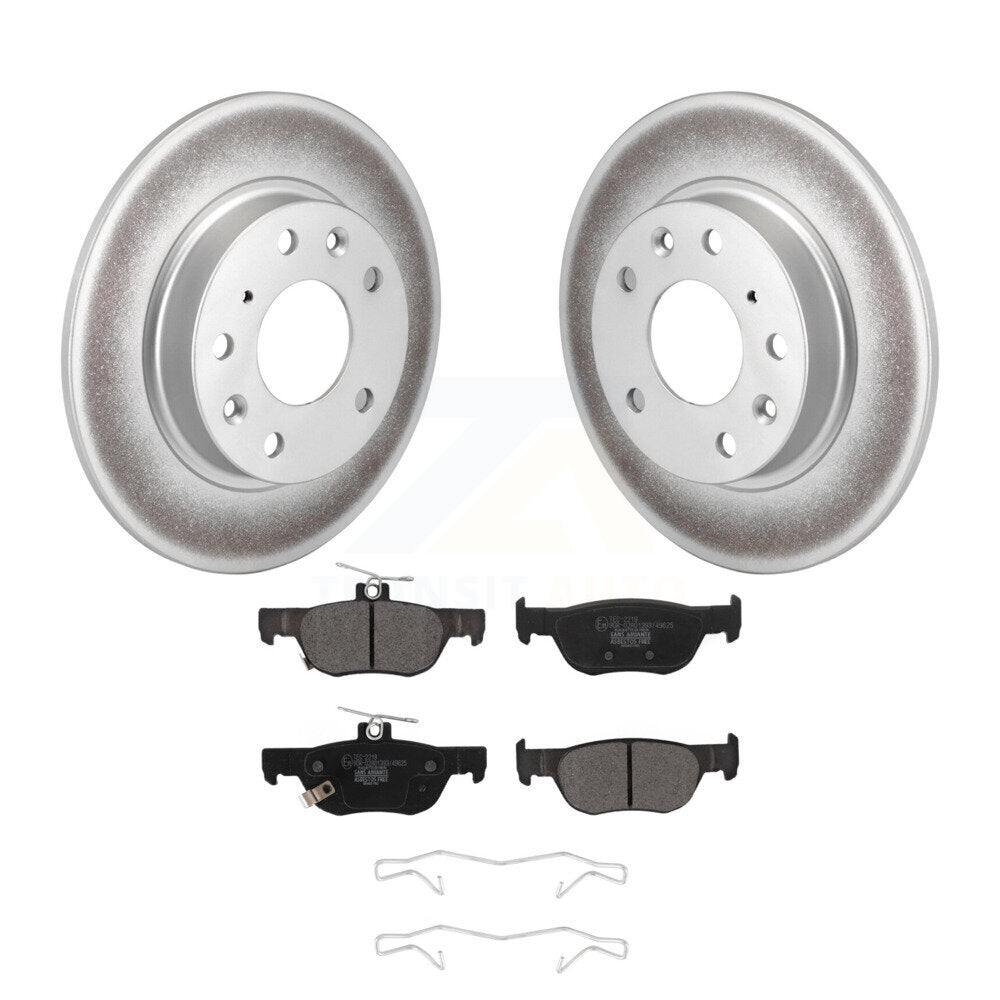 Coated Disc Rotors and Ceramic Brake Pads Kit-KGT-102886 - Kit.bestparts.ca Kit.bestparts.ca