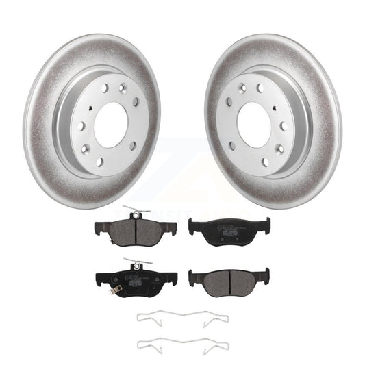 Coated Disc Rotors and Ceramic Brake Pads Kit-KGT-102886 - Kit.bestparts.ca