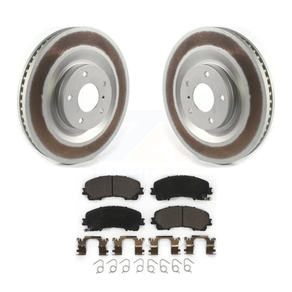 Coated Disc Rotors and Ceramic Brake Pads Kit-KGT-102893 - Kit.bestparts.ca