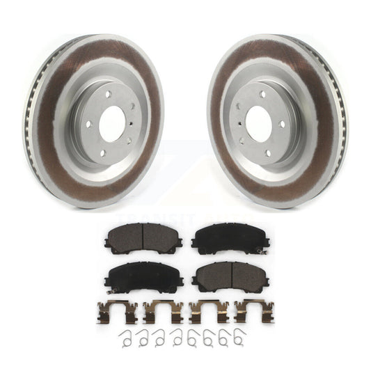 Coated Disc Rotors and Ceramic Brake Pads Kit-KGT-102893 - Kit.bestparts.ca